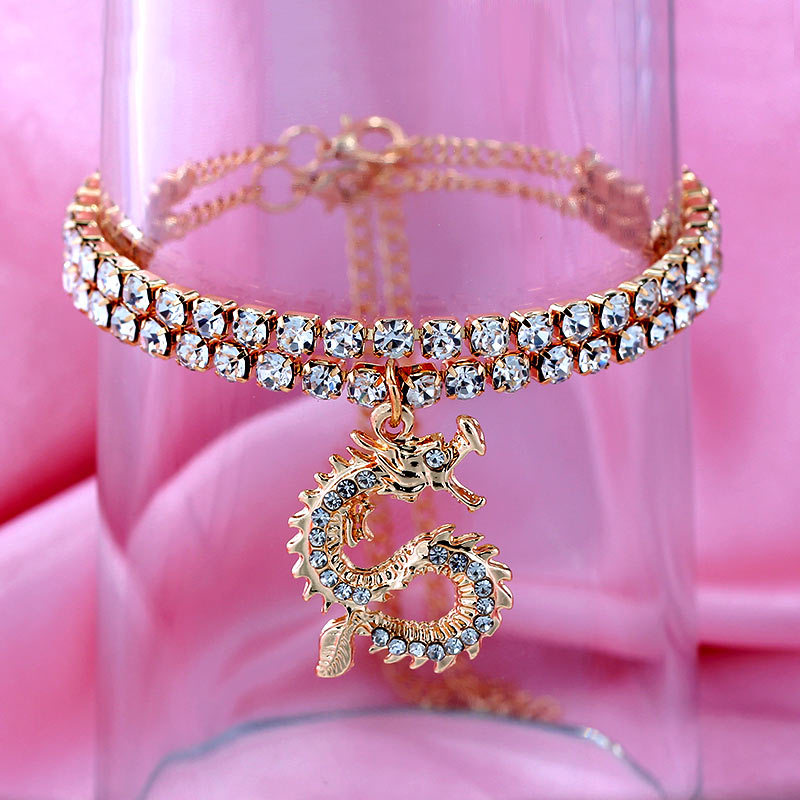 Dragon Tennis Chain Anklet