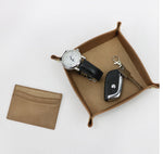 Personalized Monogram Leather Foldable Storage Box