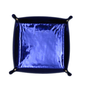 Personalized Monogram Leather Foldable Storage Box