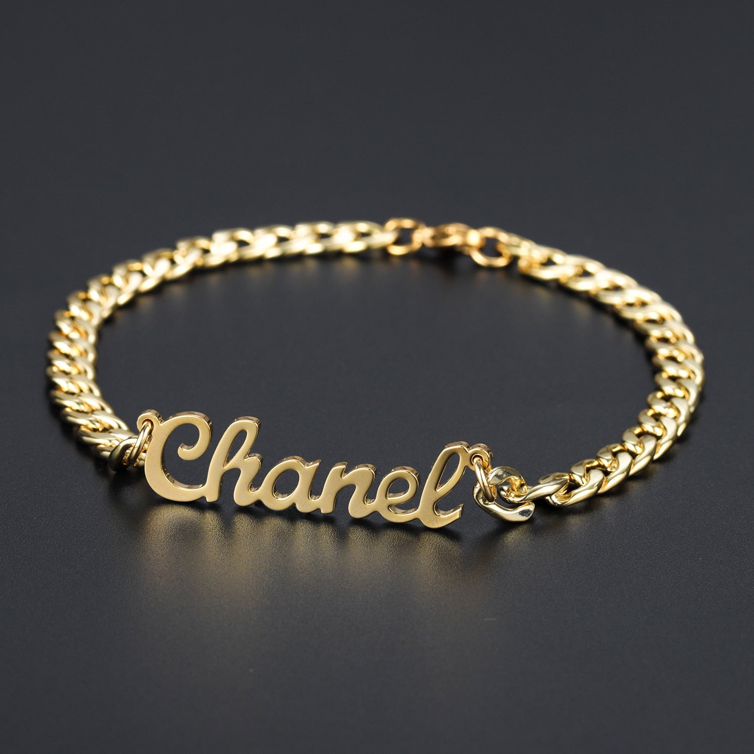 Personalized Cuban Chain Bracelet