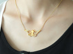 Personalized Blinged Butterfly Necklace