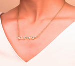 Personalized Armenian/Russian Necklace