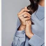 Blue Blinged Ring