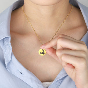 Personalized Birth Flower Necklace
