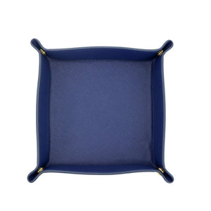Personalized Monogram Leather Foldable Storage Box