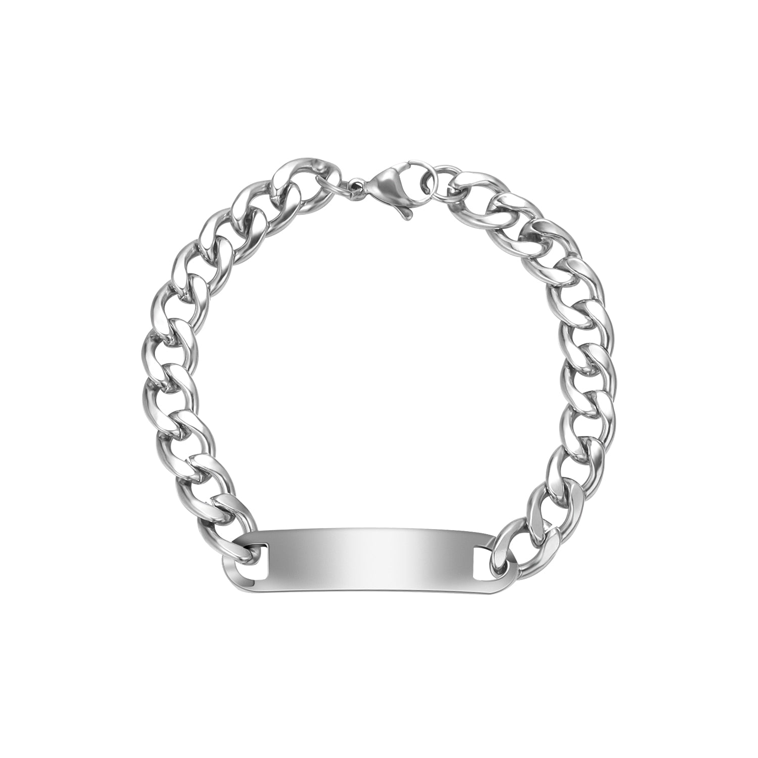 Personalized Bar Chain Bracelet