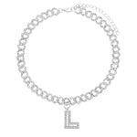 Initial Cuban Chain Necklace