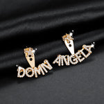 Personalized Iced Earrings