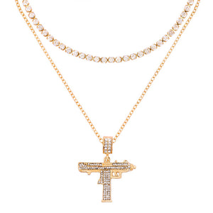 Mini Uzi Necklace