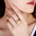 Personalized Crown Ring