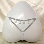 Personalized Triangle Body Chain Necklace