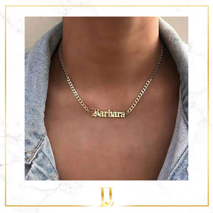 Personalized Old English Necklace - Limitless Jewellery