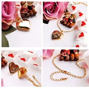 Heart Locket Pendant Necklace - Limitless Jewellery