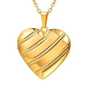 Heart Locket Pendant Necklace - Limitless Jewellery