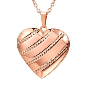 Heart Locket Pendant Necklace - Limitless Jewellery
