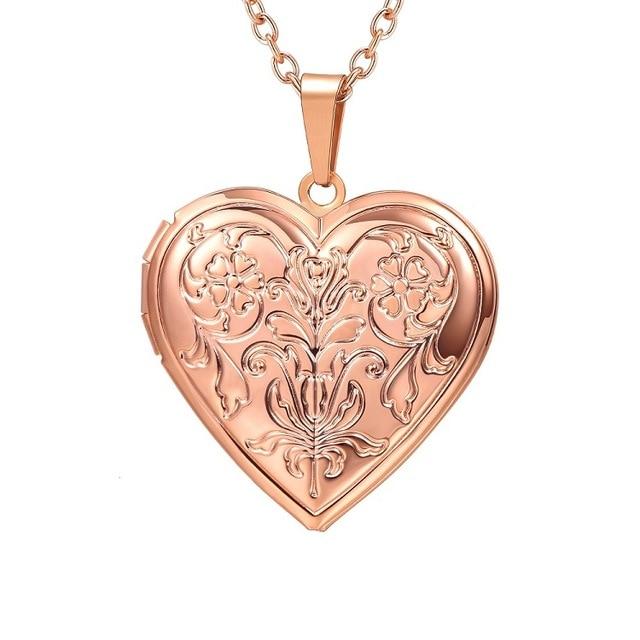 Heart Locket Pendant Necklace - Limitless Jewellery