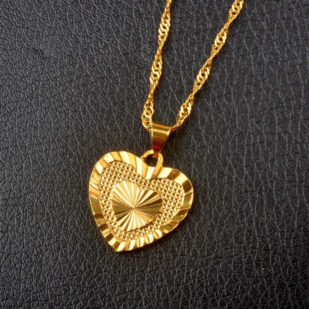 Heart Pendant Necklace - Limitless Jewellery