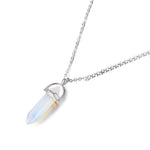 Natural Stone Moon Choker Necklace - Limitless Jewellery