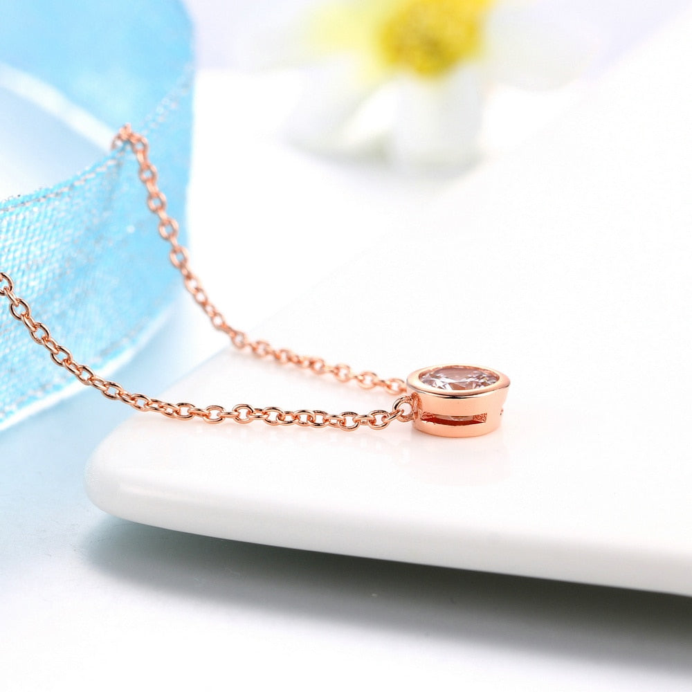 Simply Small Round Pendant Necklace - Limitless Jewellery