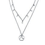 Multilayer Crystal Moon Necklaces - Limitless Jewellery