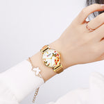 Flower Leather Women Watch - Limitless Jewellery